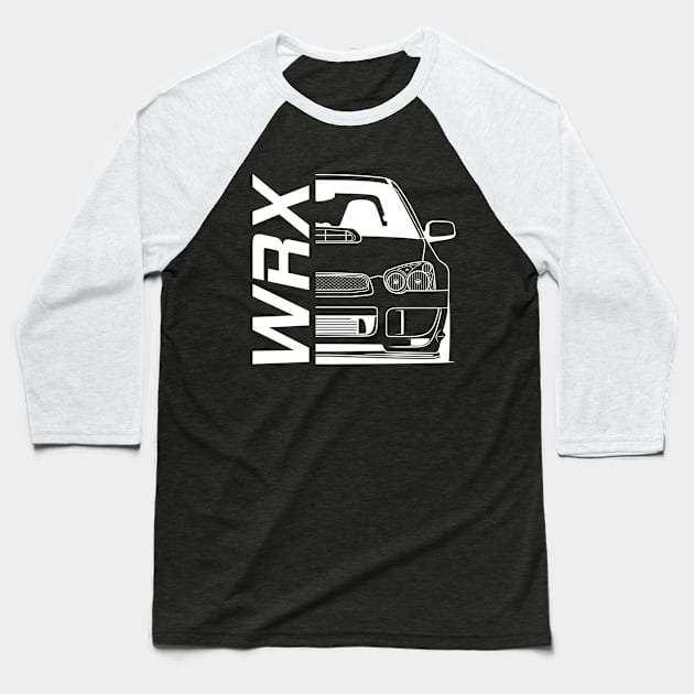 WRX STI Impreza Blobeye Baseball T-Shirt by GoldenTuners